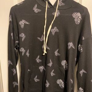 A thin hoodie have never worn was a gift.